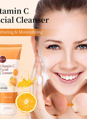 Facial Cleanser Deep Cleaning Vitamin C Face Wash Hydrating