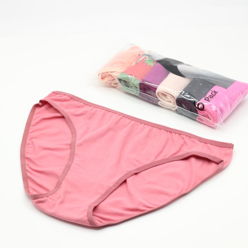 外贸女士三角内裤纯棉中腰包臀舒适大码全棉档高开叉多色运动,女士内衣/男士内衣/家居服,女三角裤,淘宝优惠券,粉丝福利购,淘宝优惠卷