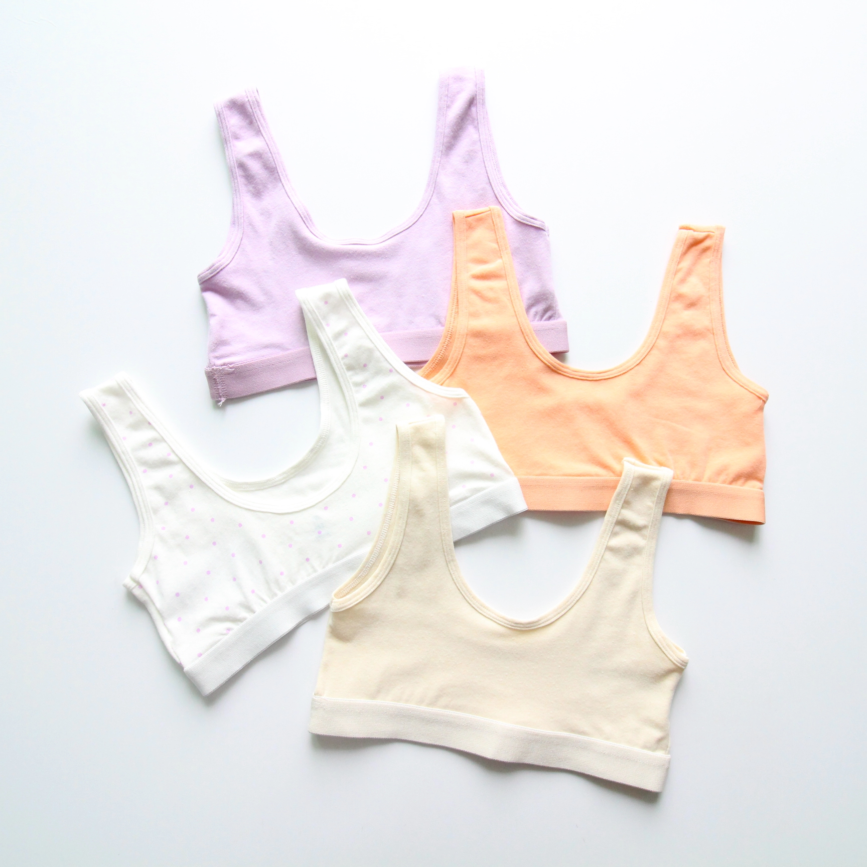 女童发育期背心棉质舒适透气运动