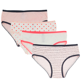 儿童内裤 女童棉质透气纯棉三角可爱舒适女宝宝小女孩中大童短裤