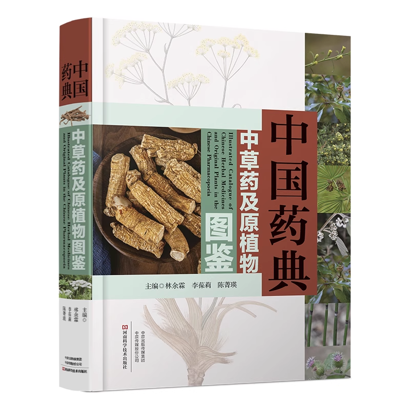 中国药典中草药及原植物图鉴 主编林余霖, 李葆莉, 陈菁瑛 9787572516948