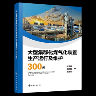 大型集群化煤气化装置生产运行及维护300问 赵元琪, 陈鹏程, 王国梁主编 9787122473479
