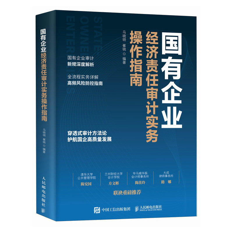 国有企业经济责任审计实务操作指南 马晓明, 崔晓编著 9787115664068