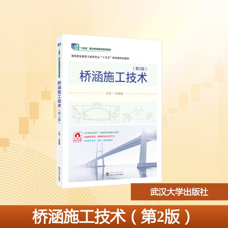 桥涵施工技术 主编孙媛媛 9787307252967