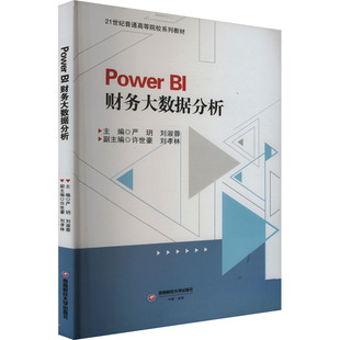 POWER BI财务大数据分析 主编严玥, 刘淑蓉 9787550458444