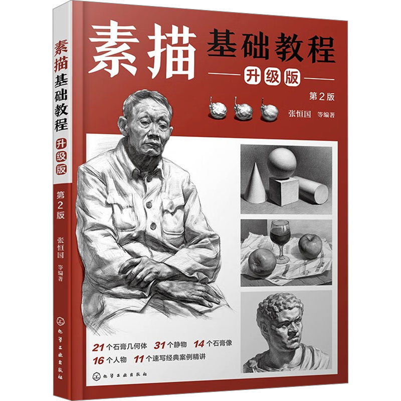 素描基础教程 张恒国等编著 9787122441553