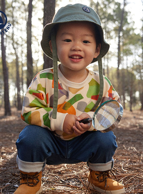 法国小帆船Petitbateau 春秋款婴幼儿宝宝上衣儿童打底衫A0A7Q