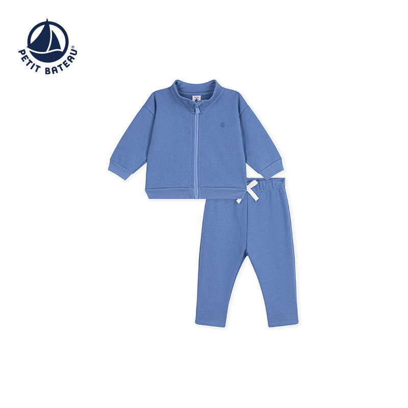 【26秋冬新品】法国小帆船童装Petitbateau婴幼儿休闲套装A0H1D