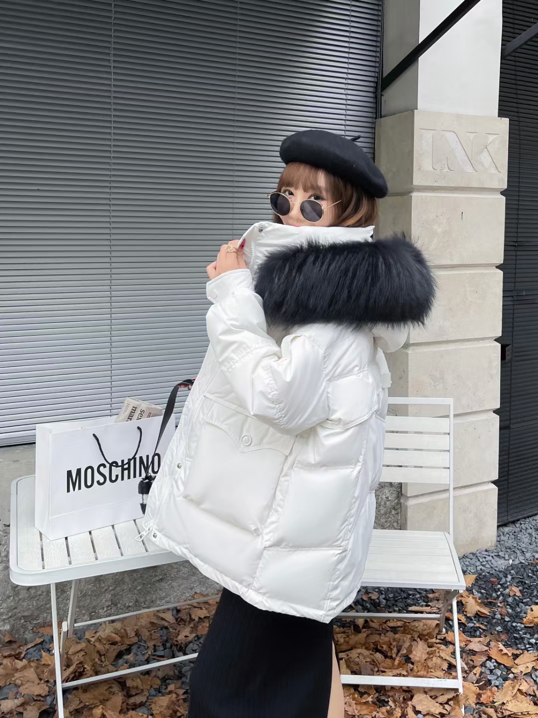 fanyipure韩国秋冬新款羽绒服女短款时尚宽松加厚派克服价格私信