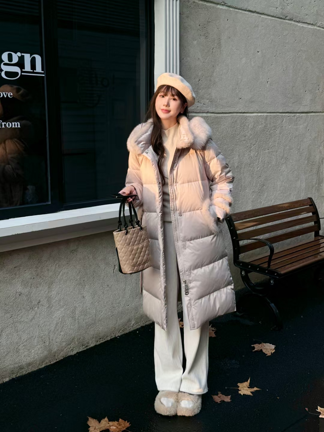 fanyipure2026韩国秋冬新款羽绒服女中长款时尚宽松加厚价格私信