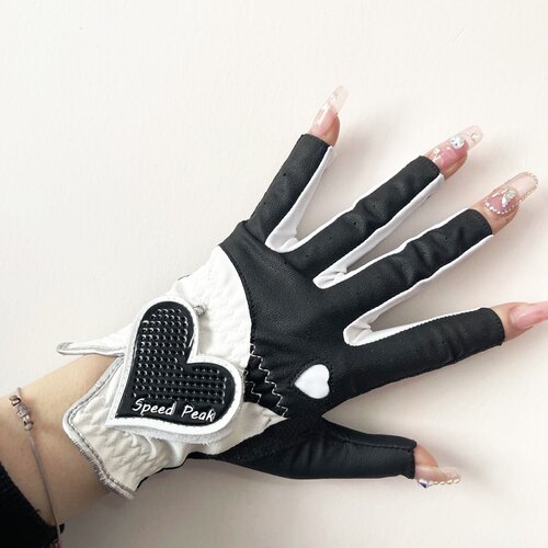 防晒防紫外线手套女露指夏季薄款