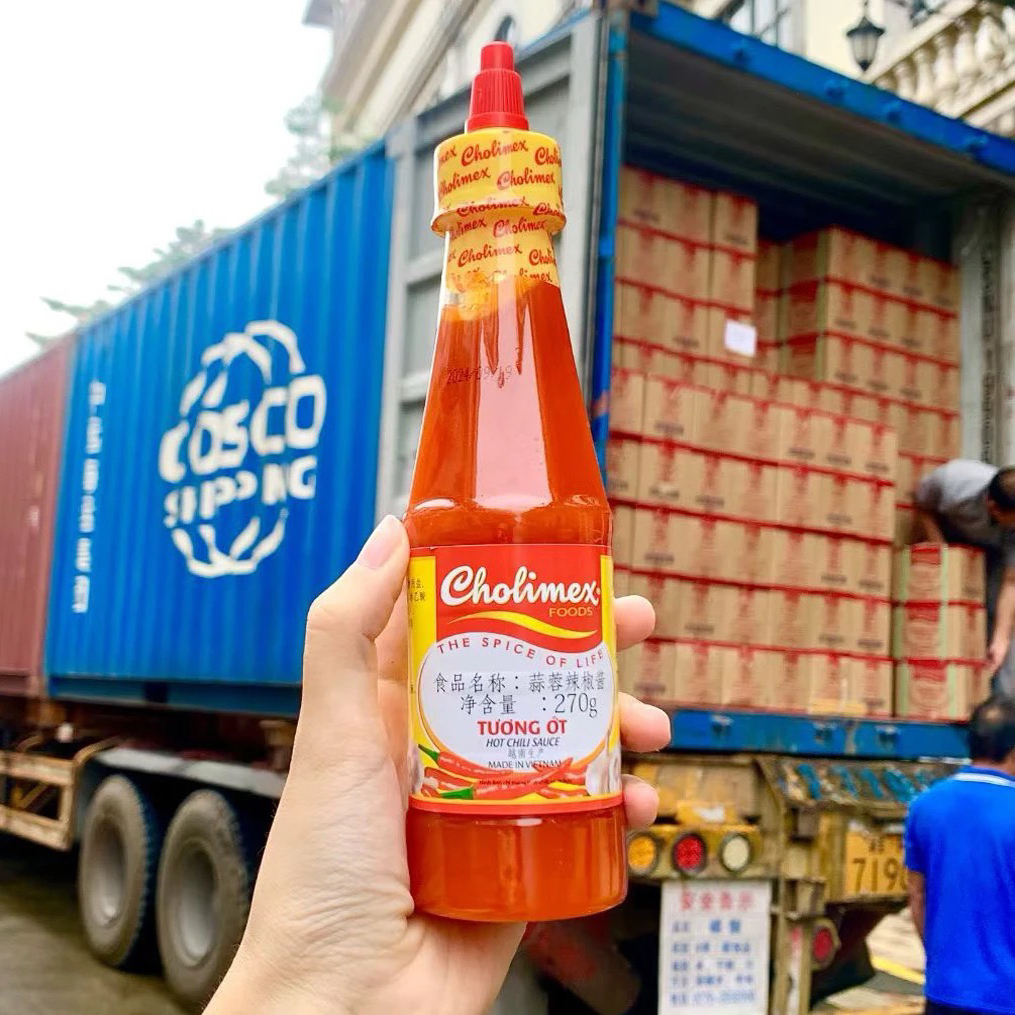 越南tuong ot cholimex蒜蓉辣椒酱甜辣酱凉拌调味酱蘸酱270g