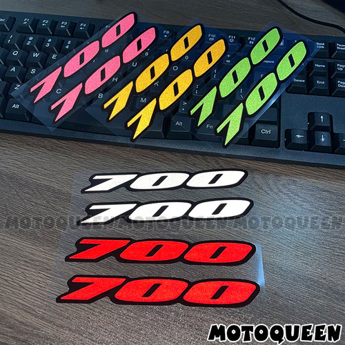 适用f700gs xsr700本田NC700x春风CLX700摩托车身排量标贴纸贴花