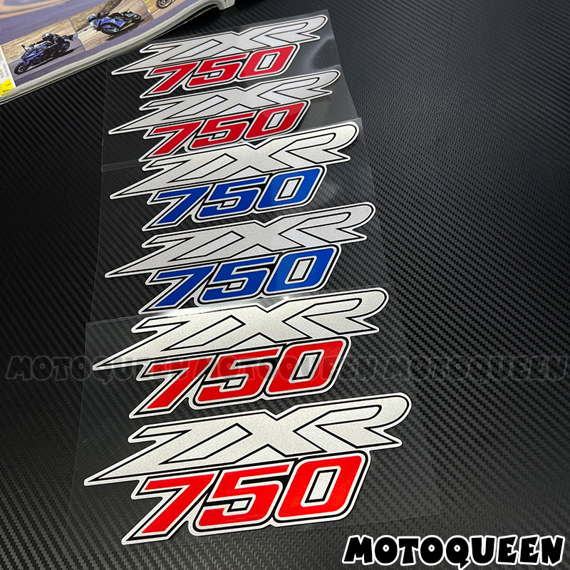 适用ZXR750川崎ZXR 750贴纸摩托车改装反光拉花车身侧板装饰贴画