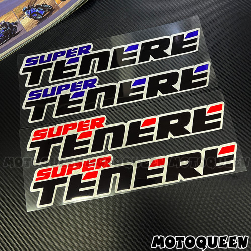 适用SUPER雅马哈TENERE 600 700 1200 XTZ贴纸尾箱边箱拉花装饰贴