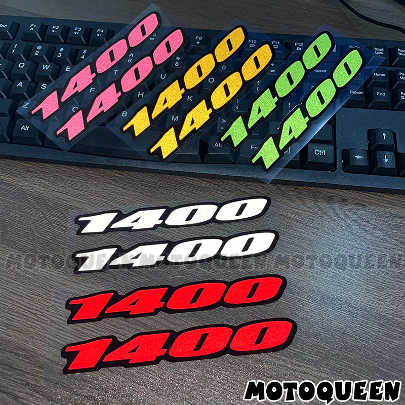 适用GTR1400川崎ZZR1400摩托车zx-14r油箱装饰车身排量标贴纸贴花