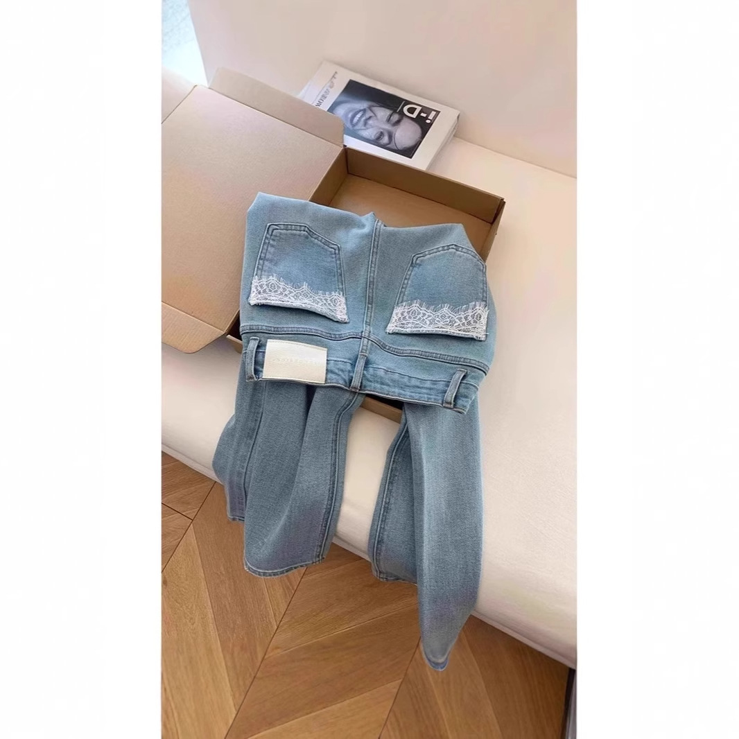 春夏大码胖mm显瘦直筒阔腿裤