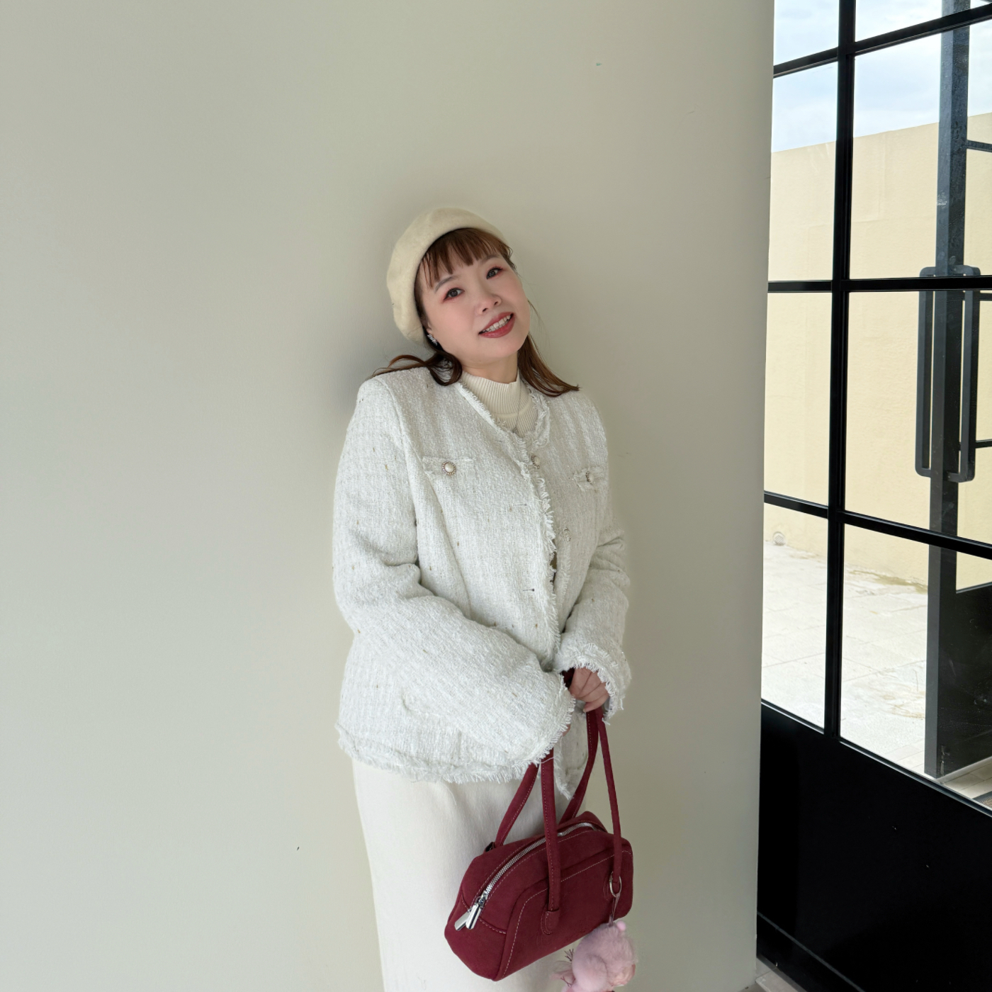 气质小香风上衣名媛流苏外套