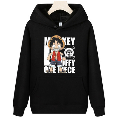 秋冬季男士加绒百搭连帽外套卫衣