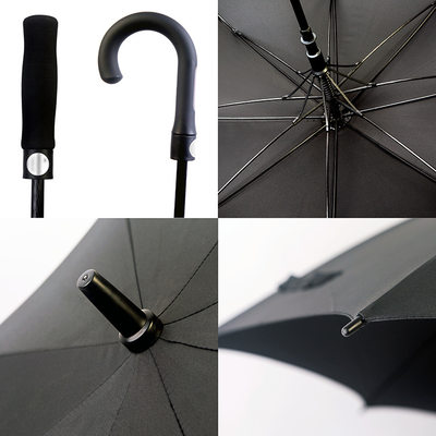 雨伞定制长柄商务男高尔夫伞大号直杆双人自动印logo礼品广告伞