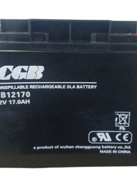 池武汉长光蓄电12V200AH CGB CB122000太阳能照明电瓶 通讯应急等