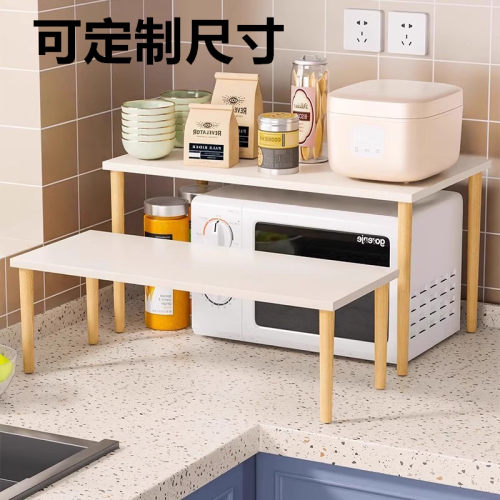 厨房台面分层多层微波炉烤箱架