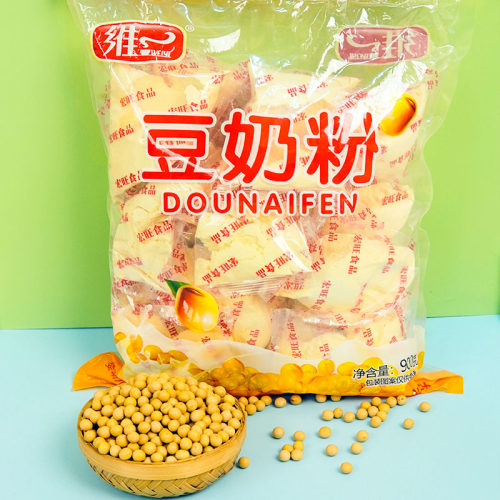 豆奶粉900g独立小包装豆浆速溶小学生中老年人营养早餐免煮冲饮
