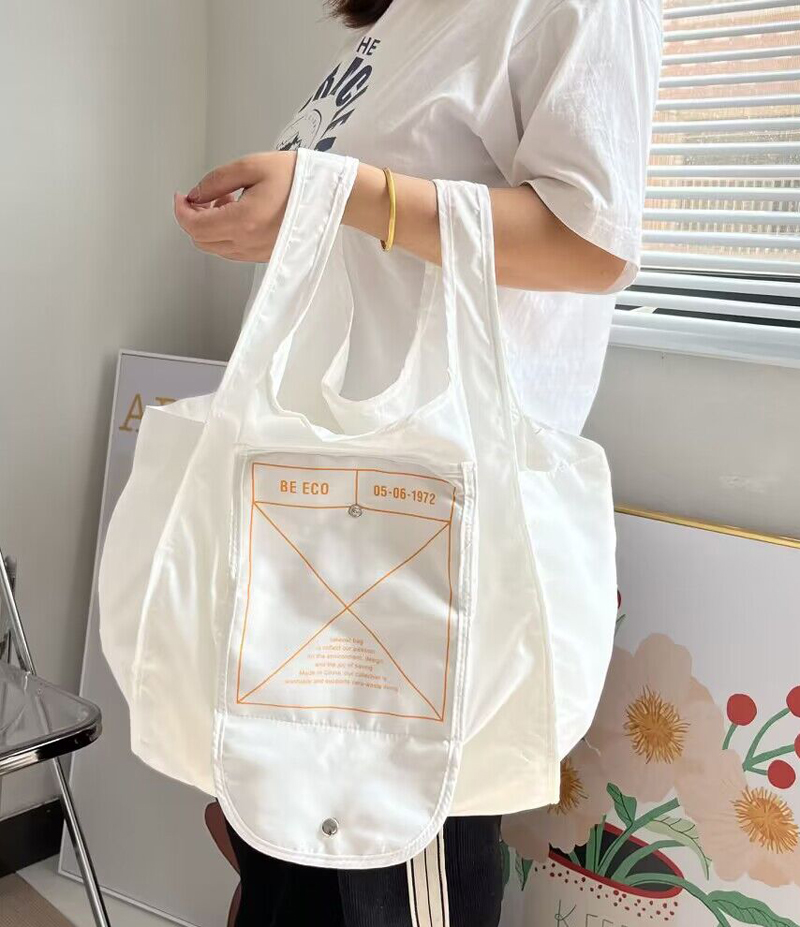 新款出口日本大容量可折叠购物轻便携环保袋手提超市买菜袋子包邮