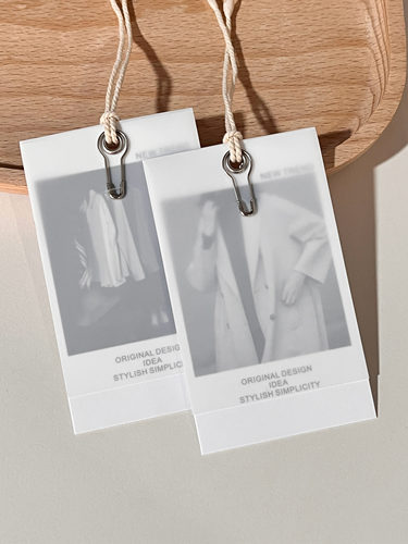 半透明吊牌定制商标定制