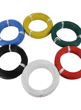 铁氟龙高温线 氟塑料耐高温线 AF200， FF46-2 2.5平方黑色线材