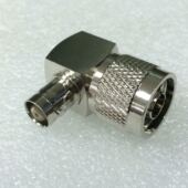 Q9母直角弯头 BNC N型公头转BNC 射频同轴线缆转接头 JKW 纯铜