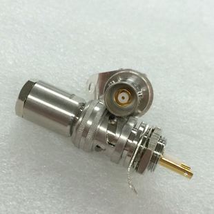 BNC Q9母座 三卡口 BNC母带焊片焊板座 KYD 三同轴