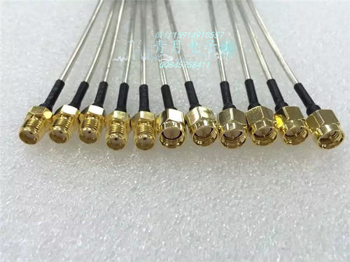 SMA-KB2/SMA-JB2 SMA-JKB2半钢测试线SMA公转母RG405半钢线10CM