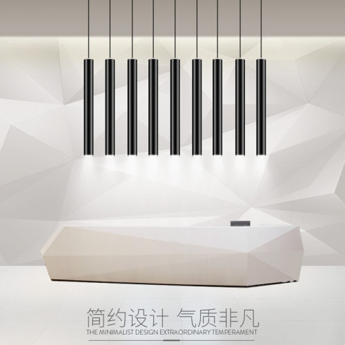 led圆柱掉线免开孔细长射灯