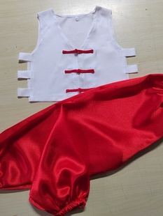 儿童众人划桨开大船舞蹈服阿宝喜庆表演服幼儿园王小二服装民国风