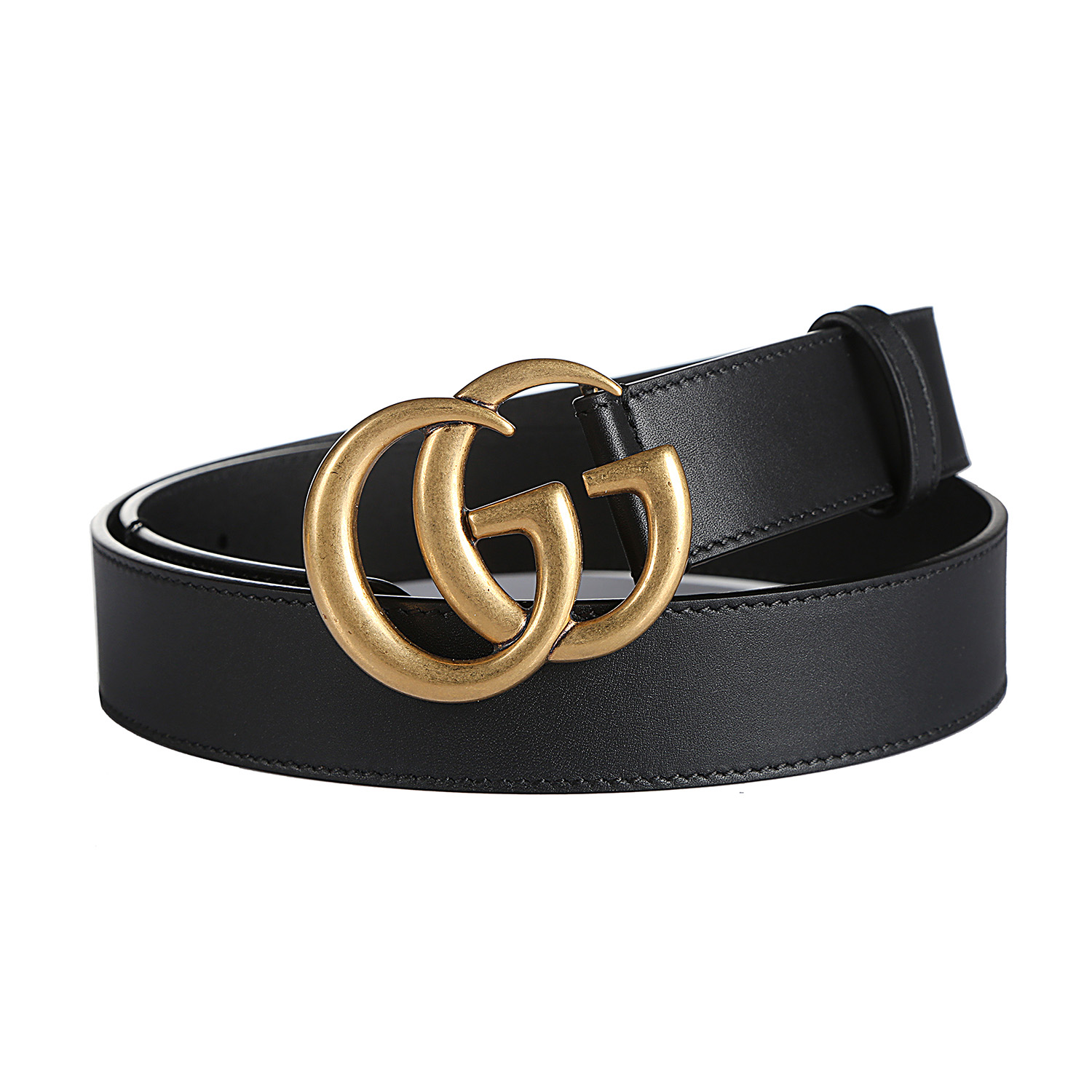 Gucci/¹ÅÆæ пîÄÐʿƤ´ø¹Å³ÛË«GÑü´øÄÐŮͨÓà 414516 AP00T