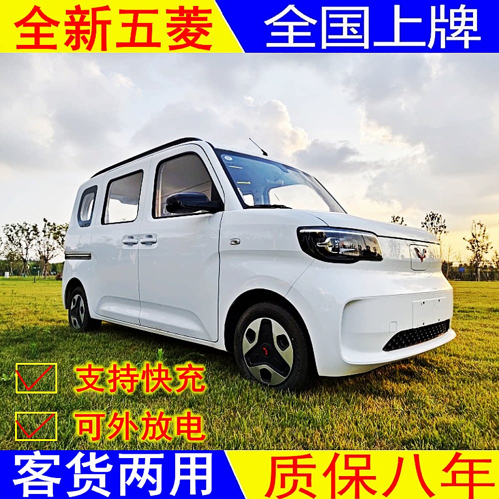 五菱之光EV全新新能源汽车老年电动四轮车