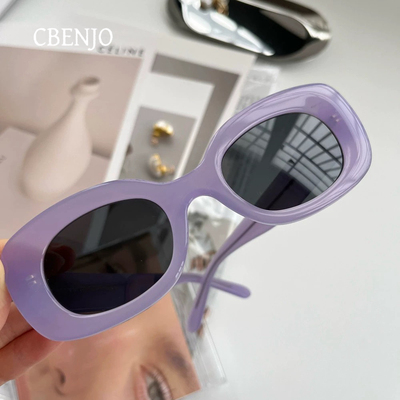 西本眼镜法式偏光水蓝端轻奢墨镜