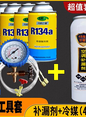 冷媒R134a环保雪种汽车空调冷媒制冷剂氟利昂小车货车高纯度冷媒