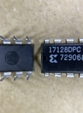 XC17128DPC全新原装XILINX直插DIP8脚 正品现货可直拍