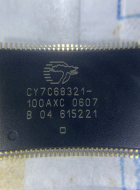 全新原装 CY7C68321-100AXC USB转换芯片 现货正品可直拍LQFP-100