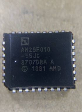 AM29F010-55JC AMD 全新原装 存储器芯片 现货可直拍 PLCC32