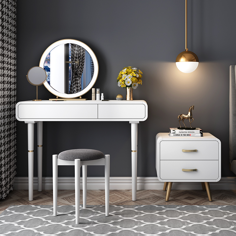 北欧梳妆台迷你小户型卧室床头柜日式白色网红梳妆台100CM化妆桌在类目 住宅家具, 桌类, 梳妆台/桌中 - 来自Buy2taobao.com提供专业的淘宝代购服务