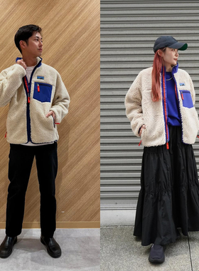 25款复古Retro-X抓绒衣Patagonia羊羔绒防风外套男女23056 23057