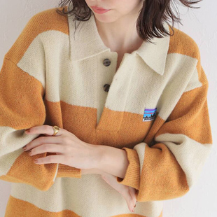 巴塔翻领针织羊毛衣50周年纪念款 50900 男女内搭毛线衣Patagonia