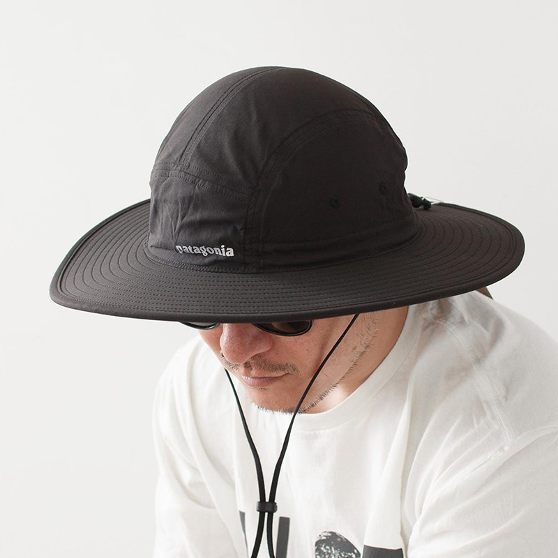 巴塔防晒渔夫帽钓鱼遮阳宽檐帽patagonia quandary brimmer 33342