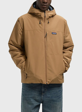 新款防水保暖棉服冲锋衣男士Windshadow连帽棉衣Patagonia 26490