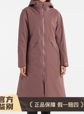 始祖鸟长款加厚棉服高个子女生Alessa Long Parka 棉衣防水冲锋衣