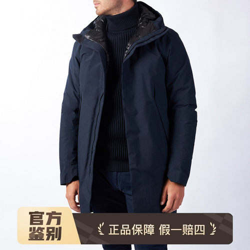 现货商鸟加厚防水羽绒服长款