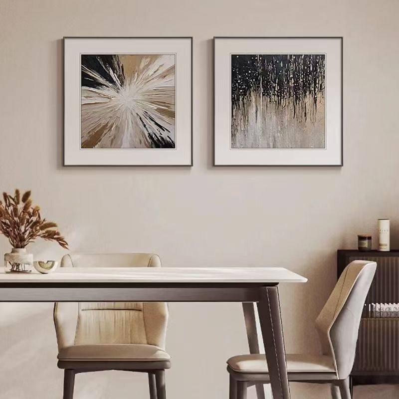 现代简约餐厅艺术挂画卧室家居抽象高级客厅沙发背景墙装饰画,家居饰品,现代装饰画,淘宝优惠券,粉丝福利购,淘宝优惠卷